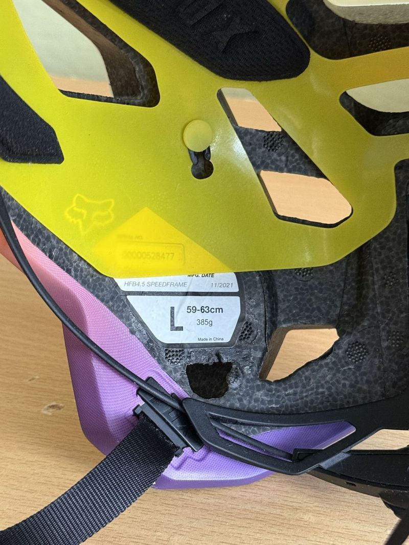 Mtb helma Fox Speedframe