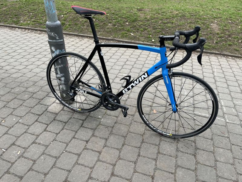 Btwin Ultra silniční kolo velikost L 2x11 Shimano Ultegra