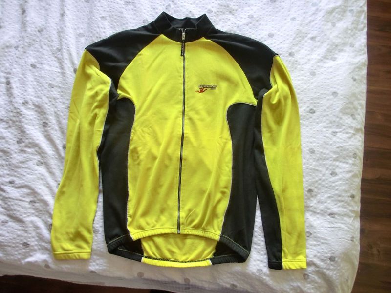 Cyklistický dres dlouhý rukáv