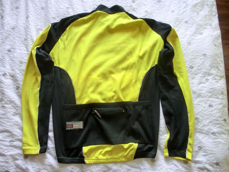 Cyklistický dres dlouhý rukáv