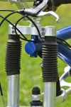 Historické celoodpružené skládací MTB značky BMW