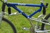 Historické celoodpružené skládací MTB značky BMW