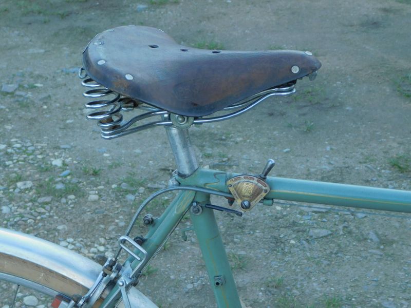 Historické jízdní kolo Mazzuou, Geneve - touring bike 1940 Switzerland