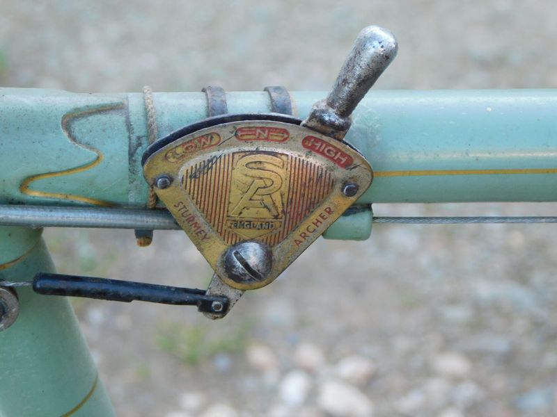 Historické jízdní kolo Mazzuou, Geneve - touring bike 1940 Switzerland