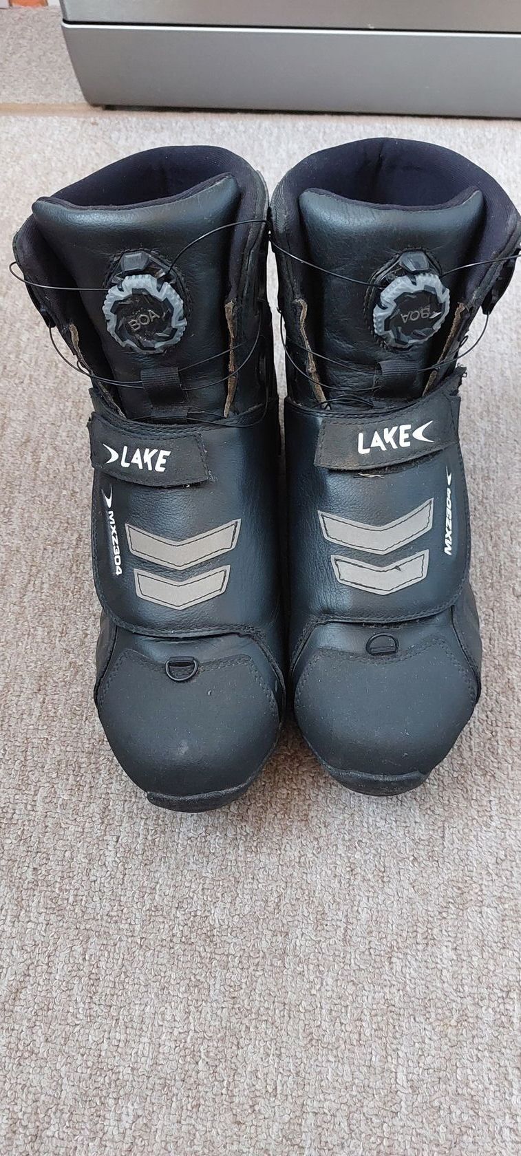 Zimní tretry LAKE MXZ304 černé širší wide