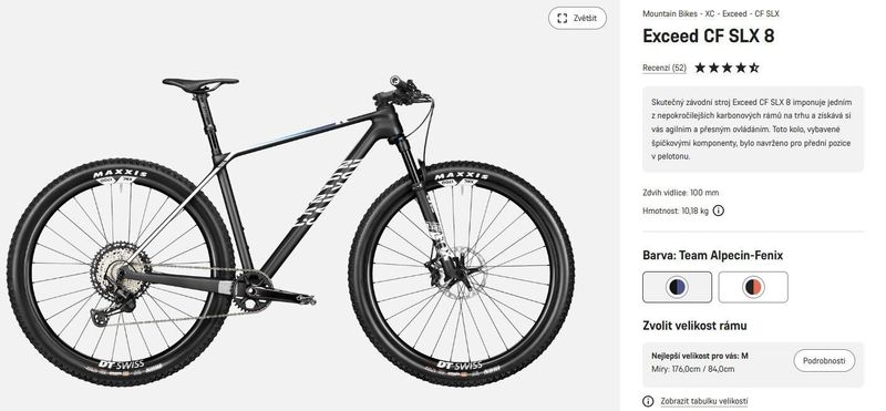 Canyon Exceed CF SLX 8