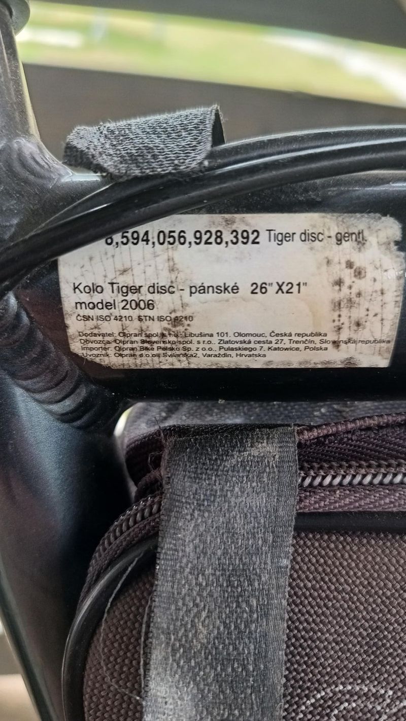 Kolo Tiger disc - 26'' - XL