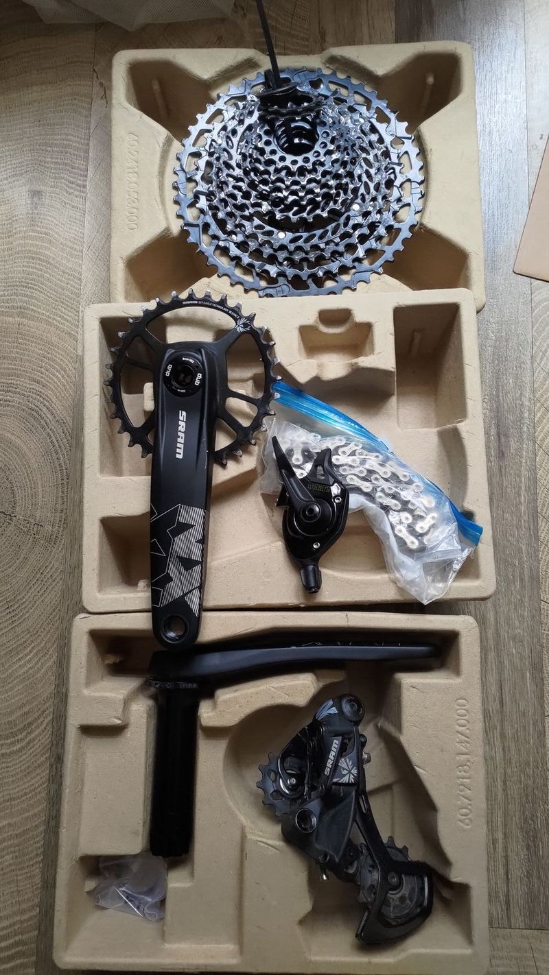 Sada Sram NX Eagle Boost , 1x12s DUB, 11-50z