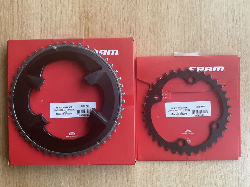 Převodníky SRAM 46T a 35T