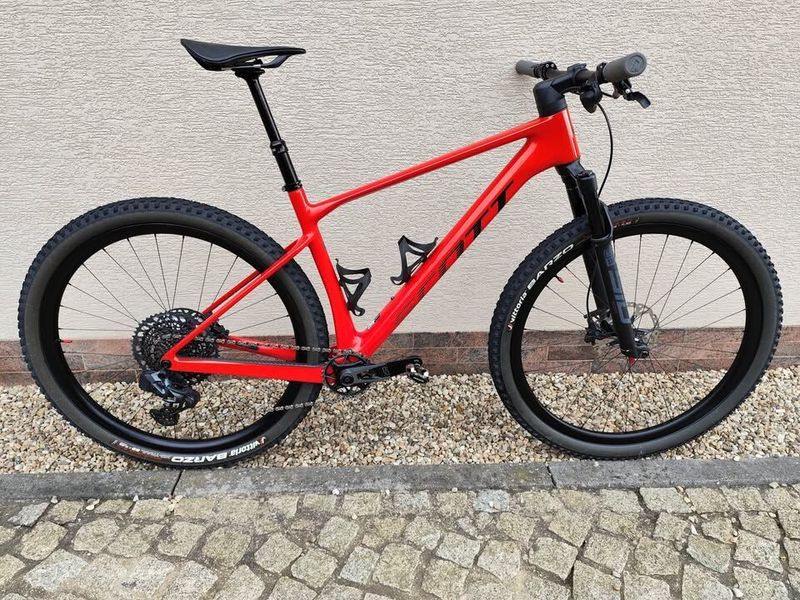 Scott Scale Sram AXS, Wattmeter, karbon kola
