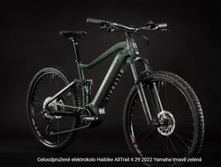 Celoodpružené elektrokolo Haibike AllTrail 4 29 2022 Yamaha Akce 103999,- ---> 84900,- 