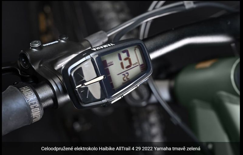Celoodpružené elektrokolo Haibike AllTrail 4 29 2022 Yamaha Akce 103999,- ---> 79990,- 