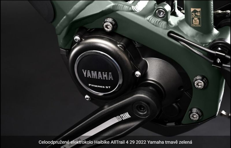 Celoodpružené elektrokolo Haibike AllTrail 4 29 2022 Yamaha Akce 103999,- ---> 79990,- 