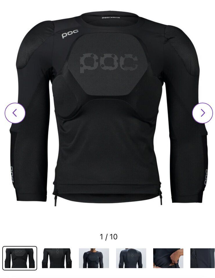 POC Oseus VPD Jacket Uranium Black M