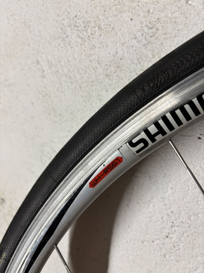 Shimano RX100 a 105 (zápety, brzdy, hazka, smyk, střed, kliky)