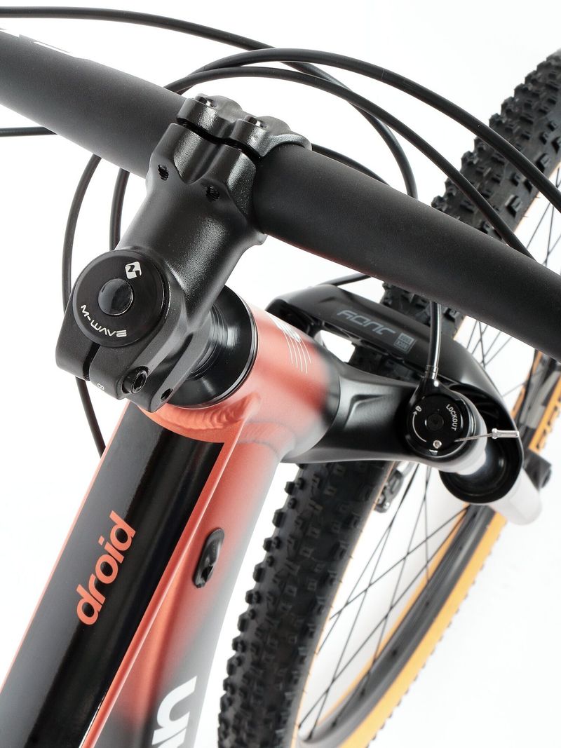 Nové kolo MTB 29" Lee Cougan Droid SHIMANO Deore 1x12 měděná-černá matná - vel. XS, S a M
