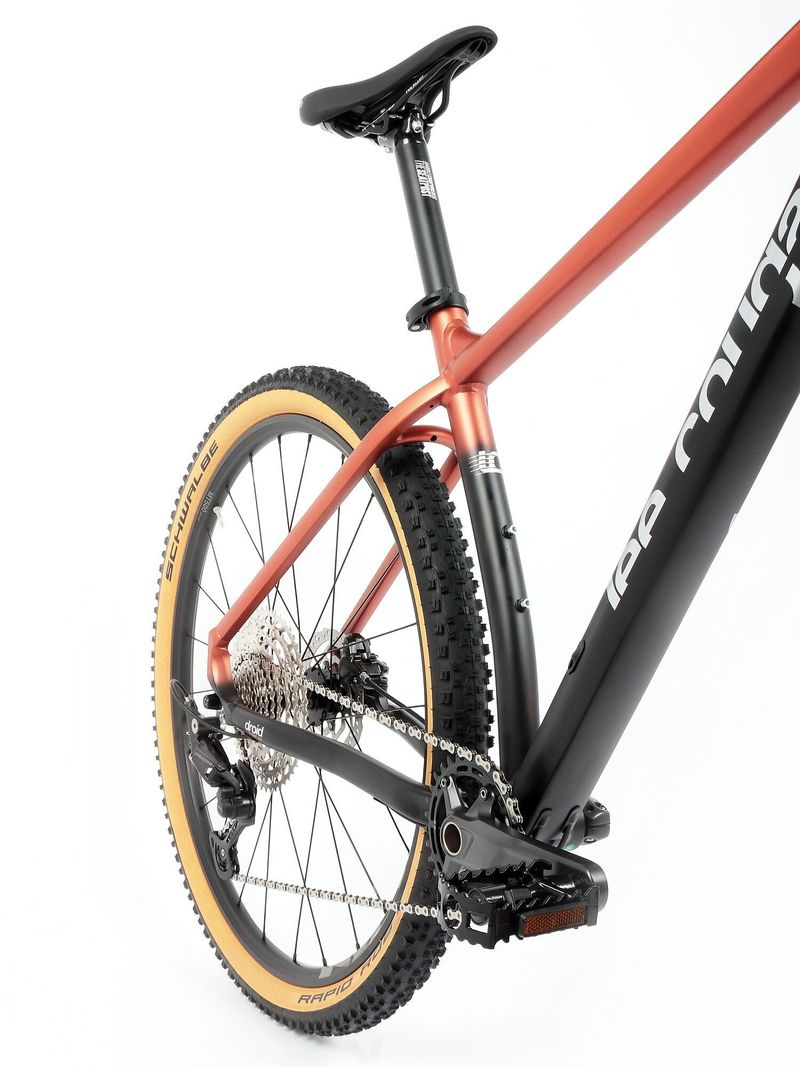 Nové kolo MTB 29" Lee Cougan Droid SHIMANO Deore 1x12 měděná-černá matná - vel. XS, S a M