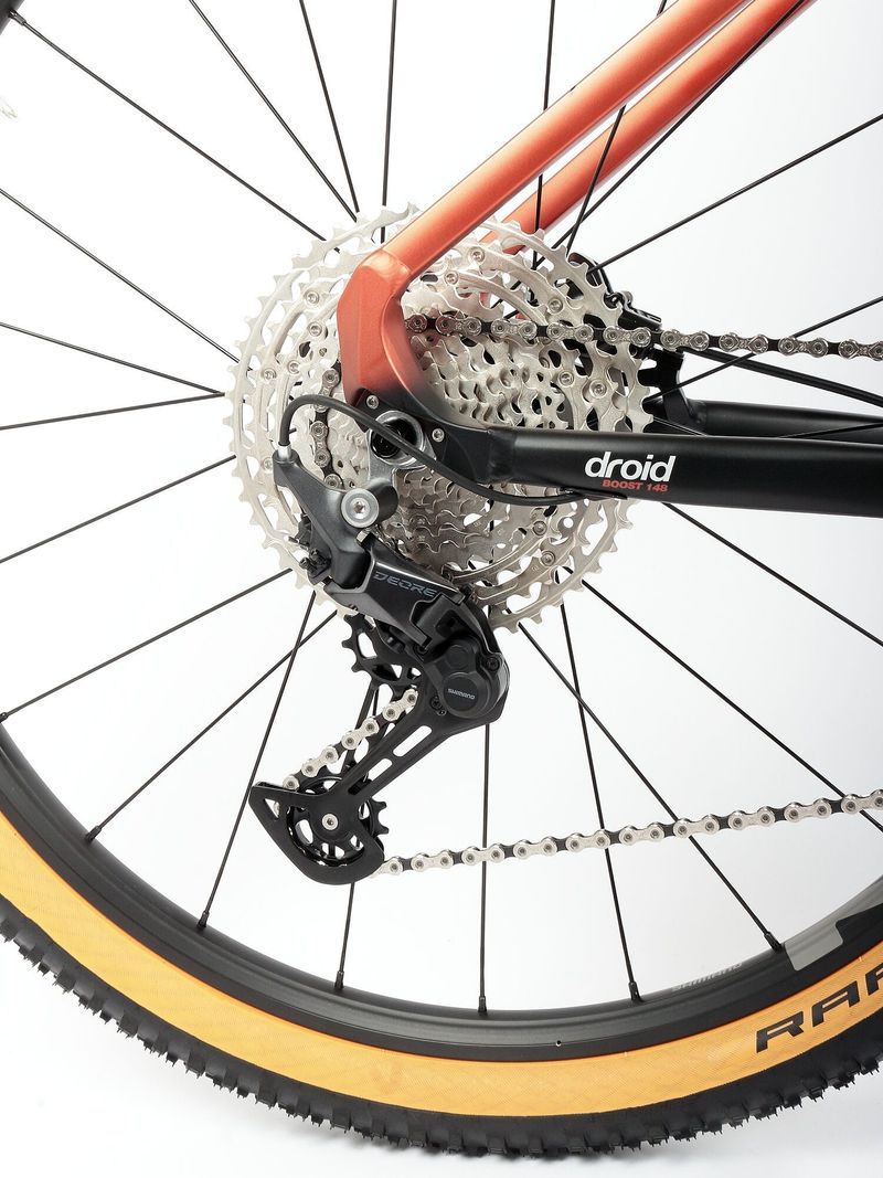 Nové kolo MTB 29" Lee Cougan Droid SHIMANO Deore 1x12 měděná-černá matná - vel. XS, S a M
