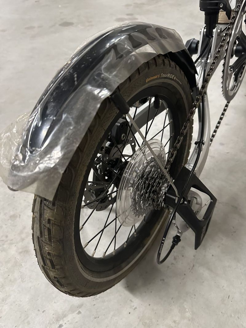 Skládací kolo značky Mercedes Benz