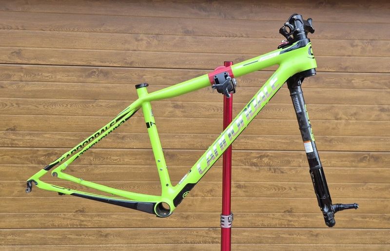 Cannondale BallisTec F-Si Hi-MOD Carbon TEAM - Rám a Lefty 2.0 Carbon Vel M