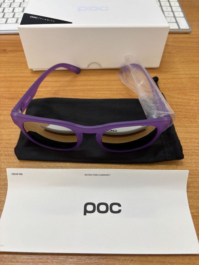 Cyklistické brýle POC Require Sapphire Purple Translucent - Carl Zeiss - Nové