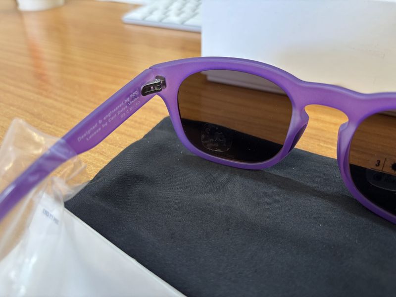 Cyklistické brýle POC Require Sapphire Purple Translucent - Carl Zeiss - Nové