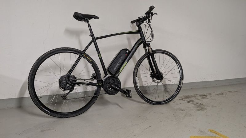 Merida Crossway 300 vel. 58 s prestavbou Apache