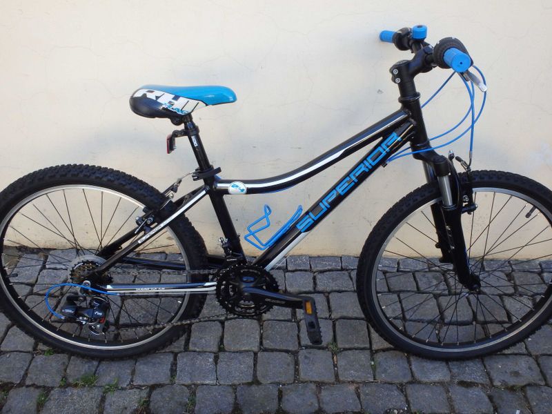 dětské horské MTB kolo Superior XC24 pro výšku 115-155cm, po servisu + dárek