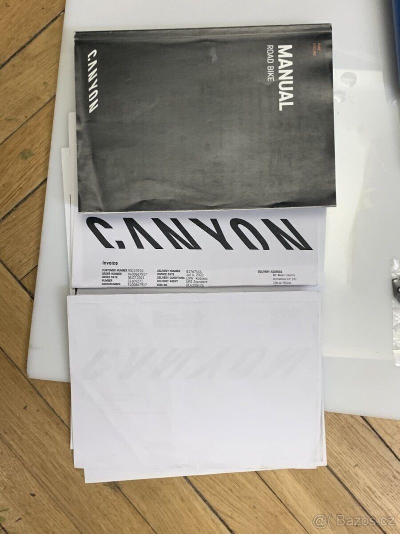 Caynon Ultimate CF SL F10 karbonová rámová sada (S sport)