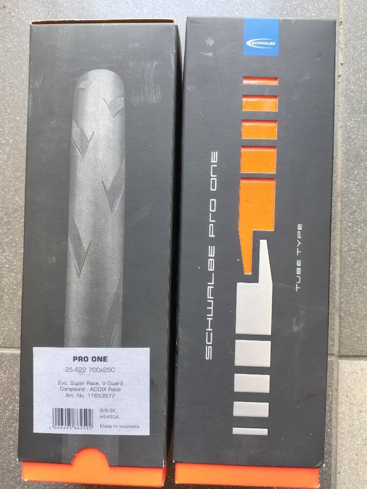 Prodám 2 ks nový plášť SCHWALBE Pro One 25-622. Cena za oba