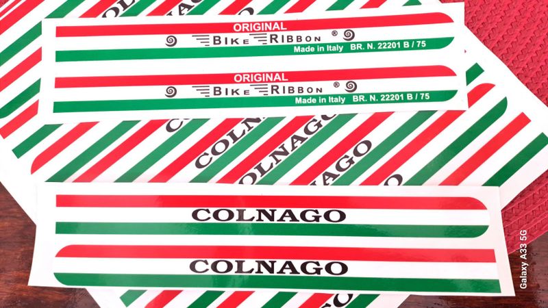 Zakončení omotávky Colnago