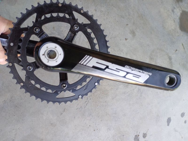 Silniční kliky FSA Gossamer, 175mm, 53/39z