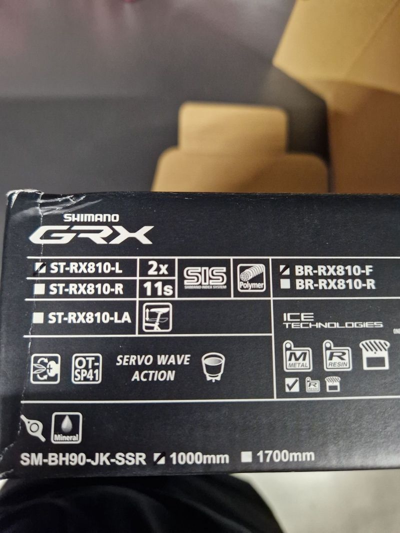 Přední kompletní brzda / páka GRX RX810