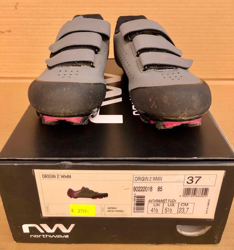 Tretry NORTHWAVE ORIGIN 2, Anthra-Metal-Fuchsia - vel. 37