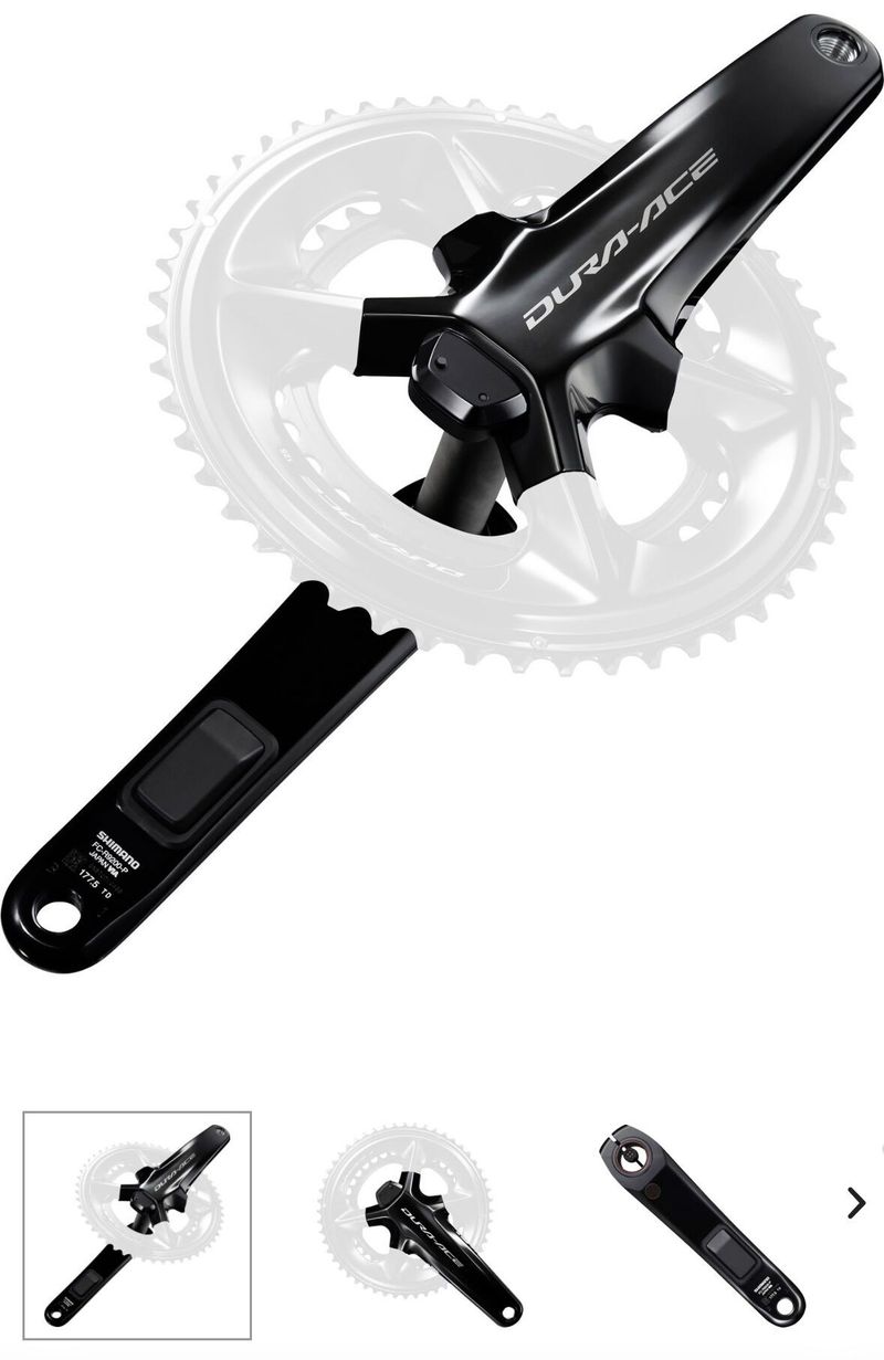 Shimano DURA ACE FC-R9200-P 12-speed Power Meter + 52/36
