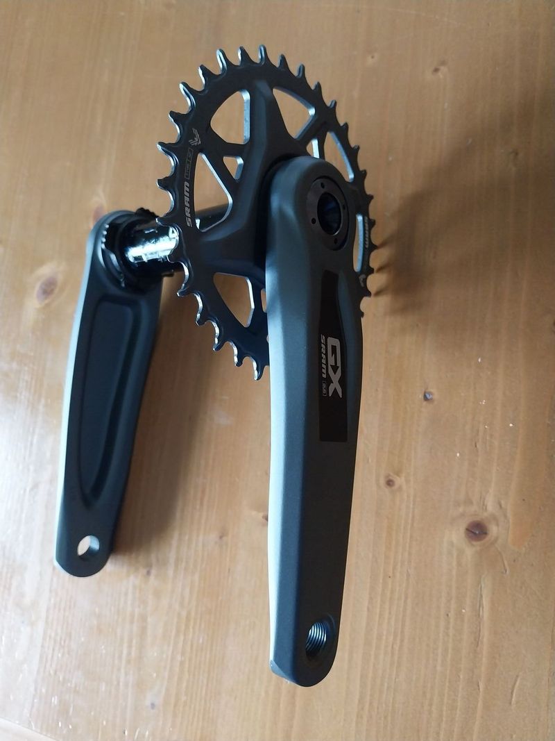 Nové kliky Sram GX Eagle Transmission s převodníkem 34 zubů, ofset 3mm, délka 170mm