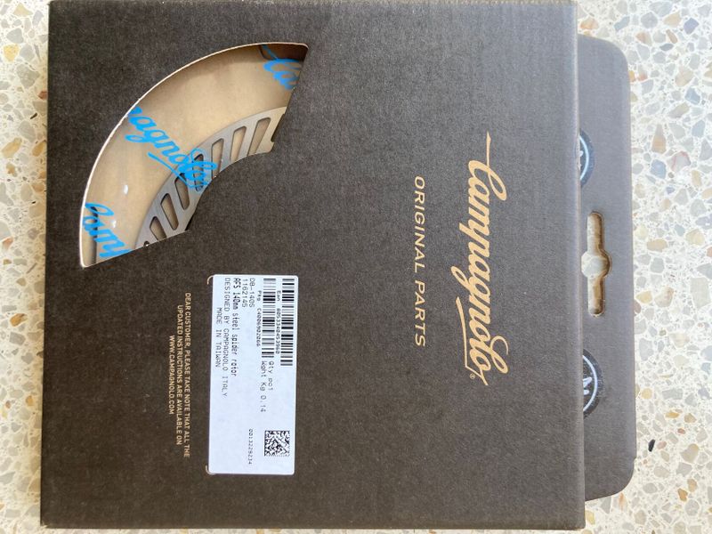 Brzdové korouče Campagnolo 140 a 160mm, SR 12s, nové