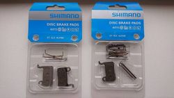 Brzdové destičky Shimano A01S Resin - nové