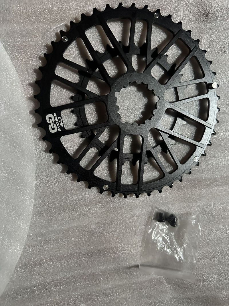 Lehké gravelové kliky EVOSID 175, převodníky 46/30