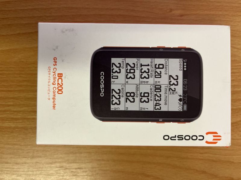 GPS cyklocomputer Coospo BC200