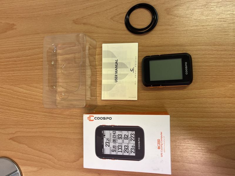 GPS cyklocomputer Coospo BC200