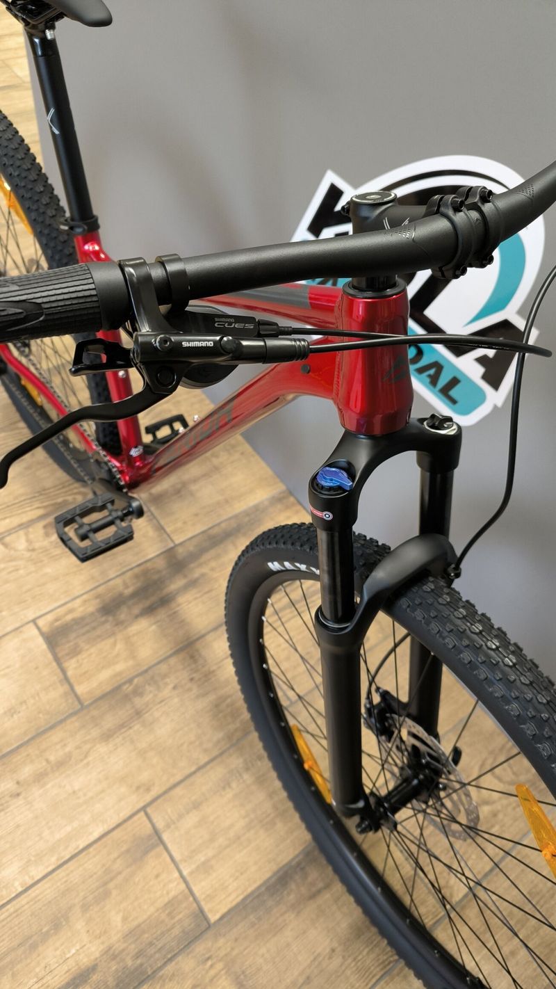 MERIDA BIG.NINE 200 Dark Strawberry (Gunmetal Grey) 2024 M