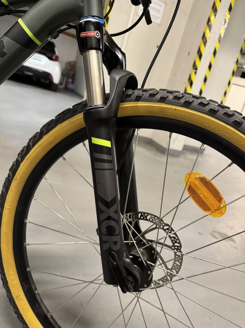 Dětské horské kolo 24" ROCKRIDER ST920 9–12 let zelené