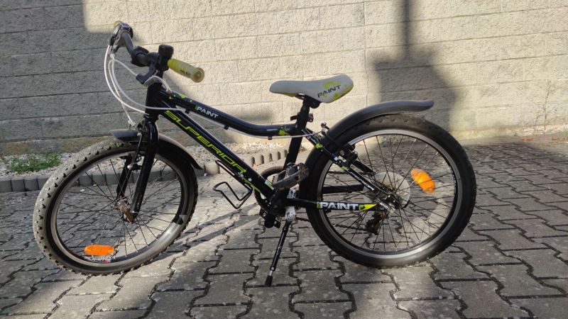 Dětské kolo Superior Paint 20" černé 