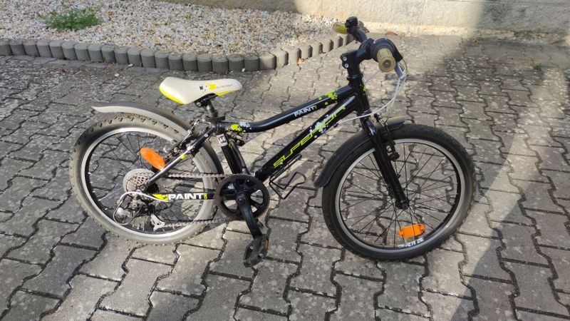 Dětské kolo Superior Paint 20" černé 