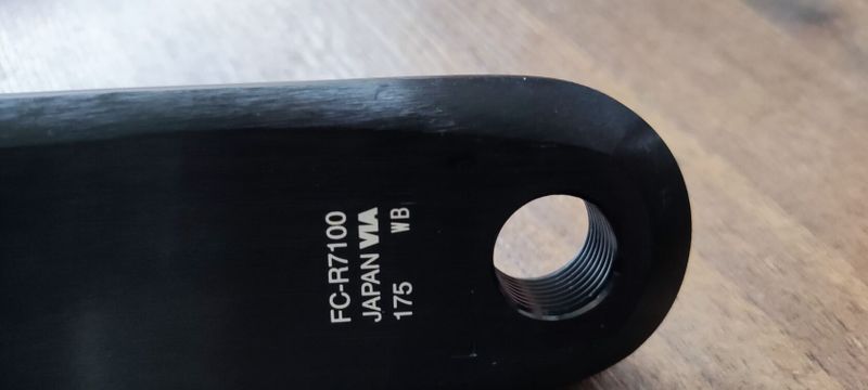 Kliky Shimano 105, FC-R7100, 2x12s 50-34, 175mm