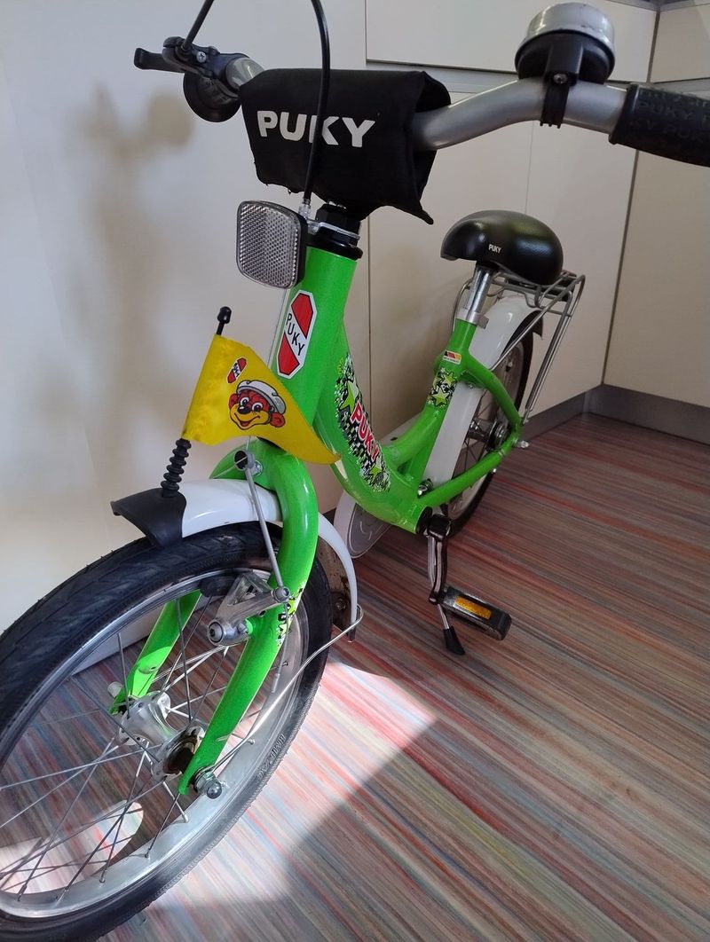Dětské kolo PUKY ZL 16-1 Alu, zelená
