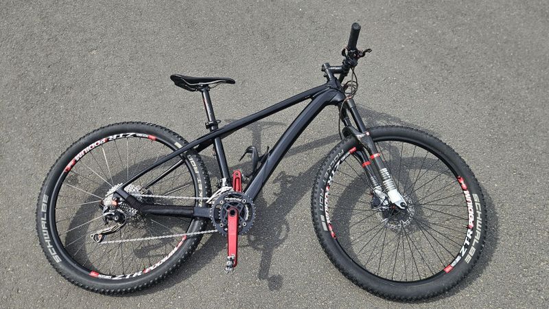 Karbonové 26" velmi lehké kolo