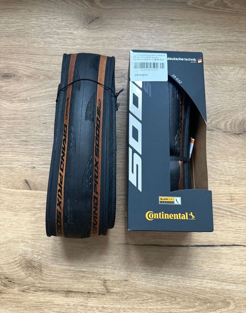 CONTINENTAL Grand Prix 5000 S TR Tubeless Transparent 700x28c ( 622x28) 
