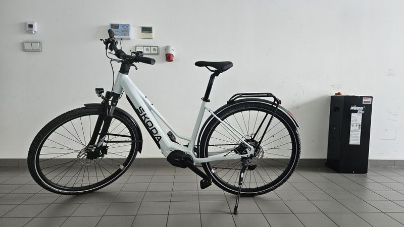 E bike Superior v barvách Škoda Auto 